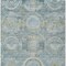 Homeroots 3' X 5' Blue And Gold Medallion Washable Indoor Outdoor Area Rug 616562 - alternate 2