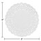 Brooklace 5" White Cambridge Lace Doilies 1000 PK 500234 - alternate 2