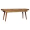 Homeroots 47in Brown Solid Wood Storage Bench With Cabinet 718236 - alternate 4