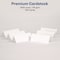Avery Small Textured Tent Cards, White, 3.75 x 1.44, 150PK 5011 - alternate 7