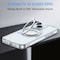Alpha Digital iPhone 15 PLUS Case w/ Magnetic Ring Stand- Full Protection, Soft Flex -360 shockproof IP15P-CLEAR - alternate 3