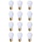 Bulbrite Pack of 12 40 Watt Dimmable Frost Tough Coat A15 Medium E26 Incandescent Bulb, 12PK 860862 - alternate 1