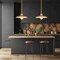 Z-Lite Camden Rubbed Brass 1 Light Pendant 2308P14-RB - alternate 2