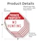 Signmission Private Property No Hunting, 6 inch X 6 inch, Vinyl Decal, 5PK OC-D-5PACK-6-147 - alternate 4