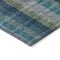 Homeroots 10' X 14' Teal Blue Navy Blue And Olive Green Plaid Washable Indoor Outdoor Area Rug 614022 - alternate 3