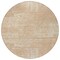 Homeroots 8' Coral And Salmon Round Abstract Washable Indoor Outdoor Area Rug 588776 - alternate 3