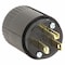 Bryant Straight Blade Plug, 5-15P, 15 A, 125V AC, 2 Pole, Screw Terminals, Grounded 5965B - alternate 2