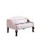 Homeroots Silver Velour Baby Grand Piano Storage Bench 469437 - alternate 1