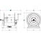 Coxreels 1125-4-100 HAND CRANK HOSE REEL: 1/2IN ID, 100FT CAPACITY LESS HOSE, 3000 PSI 1125-4-100 - alternate 3