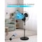 Black & Decker 18in Oscillating Pedestal Fan with Remote, , Black BDSF18MB - alternate 5