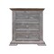 Homeroots 32" Gray Three Drawer Nightstand 527065 - alternate 1