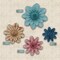 Teacher Created Resources Calming Colors Paper Flowers, 4-Piece Set 8349 - alternate 2