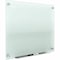 Quartet Dry Erase Board, Glass, 48 in, 96 in, No Frame Frame, Frosted White, Gloss G9648F-A - alternate 1