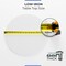 Fab Glass And Mirror 16in Round Ultra Clear Glass Table Top, Flat Edge, Low Iron Extra Clear Tempered Glass 1/4 I LI-16RT6THFL - alternate 2