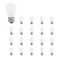 Bulbrite Incandescent Dimmable 40W A15 Light Bulbs, Frost Glass, Medium E26 Screw Base, 2700K, 20PK 860855 - alternate 1