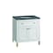 James Martin Vanities Chicago 30in Single Vanity, Glossy White, w/ 3 CM Parisien Bleu Silestone Top 503-V30-GW-3PBL - alternate 4