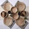 Gibson Elite Woodlands 16 Piece Melamine Wood Grain Decal Dinnerware Set 99899.16R - alternate 4
