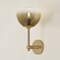 Troy Lighting August 7.75in wide 1 Light Wall Sconce in Patina Brass B3715-PBR - alternate 2