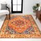 Jonathan Y Brooklyn Geometric Medallion Orange/Blue 3 ft. x 5 ft. Area Rug MDP207D-3 - alternate 1