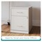 Space Solutions 14.25 in W 2 Drawer Vertical File Cabinet W/ Accessory Drawer, Pearl White 25958 - alternate 5