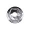 Auveco Washer Lock Nut 6-32 x 7/16in O.D. 5/16in Hex, 100PK 2554 - alternate 2