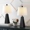 Jonathan Y Owen 20.5" Contemporary Resin LED Table Lamp, Black Marble Finish, 2PK JYL1037D-SET2 - alternate 5