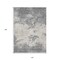 Homeroots 10' X 14' Gray And Beige Abstract Washable Indoor Outdoor Area Rug 599501 - alternate 3