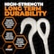 Xpose Safety 3/8in Hook and Eye Turnbuckle, Heavy Duty Galvanized Steel Turn Buckles GTB38-HE-1-X - alternate 3