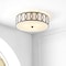 Jonathan Y Aria 3-Light 15.5" Metal LED Flush Mount, Oil Rubbed Bronze JYL3503C - alternate 4