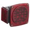 Grote Lighting Submersible LED Trailer Light Kit, Square, Red, Replacement LH, Stop Tail Turn, Under 80in 51992-5 - alternate 1