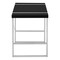 Homeroots 49" Black and Silver Computer Desk 489864 - alternate 4