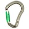 Dmm Boa Posi-Lock Aluminum Carabiner Grey 6,744 lbs. Tensile, 7/8in Gate Opening, Double Locking 30205 - alternate 2