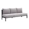 Homeroots 78" Gray Polypropylene Sofa 667661 - alternate 3