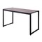 Homeroots 50" Brown and Black Computer Desk 404134 - alternate 2