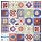 Homeroots 4" X 4" Mediterra Terra Cotta Mosaic Peel And Stick Removable Tiles 390928 - alternate 3