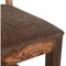 Homeroots Set of Two Brown Upholstered Seat Ladder Back Dining Side Chairs 522050 - alternate 5