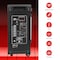 Pyle 10 in Portable Wireless Bluetooth Speaker System, Black PWMA1099A - alternate 3