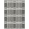 Homeroots 10' X 14' Black Gray And Brown Plaid Washable Indoor Outdoor Area Rug 597546 - alternate 3