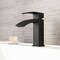 Vigo Satro Single Handle Single-Hole Bathroom Faucet in Matte Black VG01015MB - alternate 1