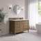 James Martin Vanities Brittany 48" Single Vanity, Pecan w/ 3 CM White Zeus Silestone Top 655-V48-PCN-3WZ - alternate 4