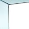 Homeroots 43" Clear Glass Computer Desk 554196 - alternate 3