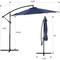 Simple Deluxe 9.8ft Offset Umbrella Cantilever Patio Hanging Umbrella Outdoor Market Umbrella with Crank and Cros 3A88LGBRLAOFFSET10BLUV2 - alternate 3