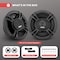 Pyle Pyle3-Way Universal Car Stereo Speakers - 300W, 6.5 in Triaxial, Quick Replacement, PL613BK PL613BK - alternate 4
