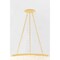 Hudson Valley Lighting Summerside 37 in. Pendant Vintage Gold Leaf 1706-VGL - alternate 3