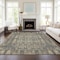 Homeroots 3' X 5' Gray Taupe And Beige Moroccan Washable Indoor Outdoor Area Rug 577199 - alternate 4