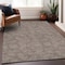 Homeroots 5' X 8' Brown And Ivory Geometric Washable Indoor Outdoor Area Rug 602348 - alternate 5
