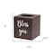 Homeroots 6" Brown Wood Additional Accessory 661193 - alternate 2