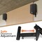 Pyle Pyle 90 Degree-30 Degree Angle Tilt Rotation Speaker Bracket Stand - Dual Adjustable, 12.5'' Distance Wall PSTNDW15 - alternate 4