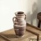 Uniquewise 12in Whitewashed Ceramic Flower Vase for Home Decor, Rustic Farmhouse Pottery Modern Country Accent QI004777 - alternate 2