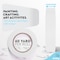 Enday Masking Tape, 1" x 60 Yards, White, 6PK 8152-6 - alternate 4
